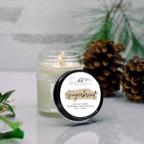 Gingerbread 8 oz. Soy Candle