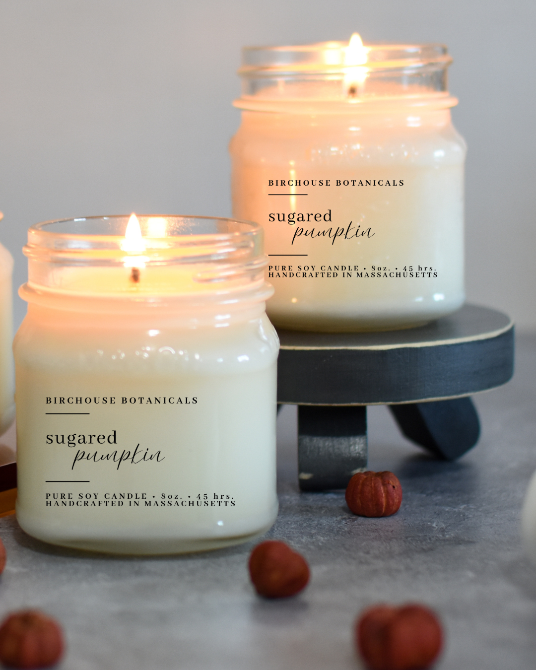 Sugared Pumpkin 8 oz. Soy Candle