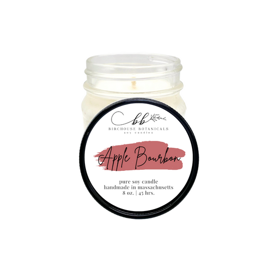 Apple Bourbon 8 oz. Soy Candle