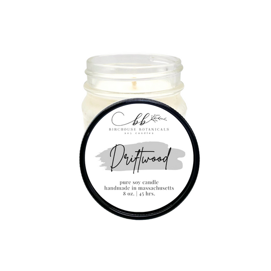 Driftwood 8 oz. Soy Candle