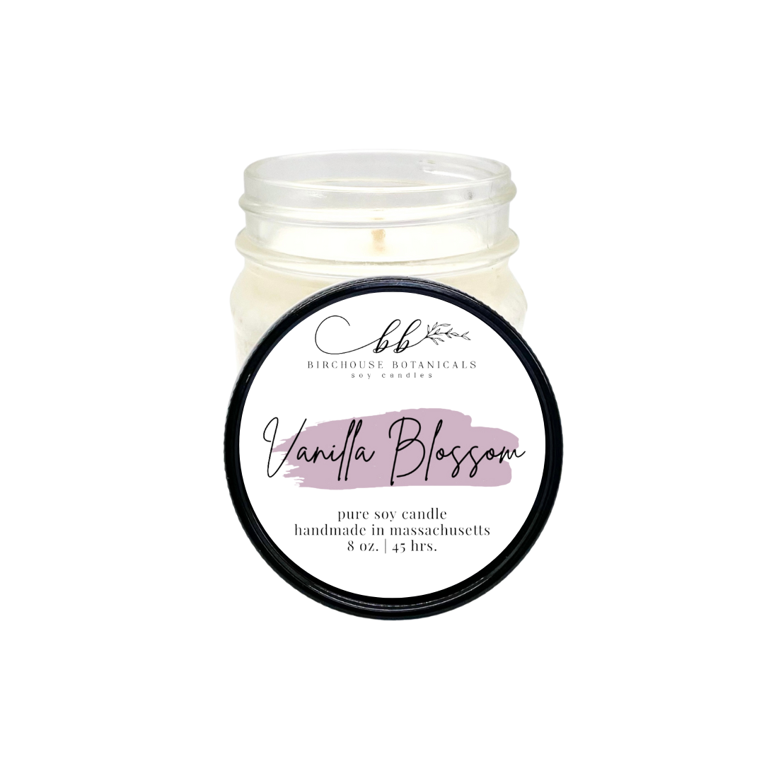 Vanilla Blossom 8 oz. Soy Candle