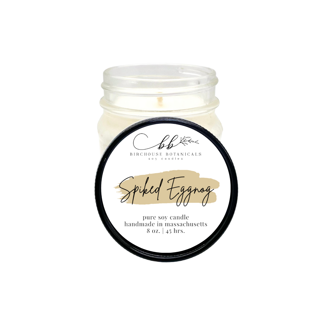 Spiked Eggnog 8 oz. Soy Candle