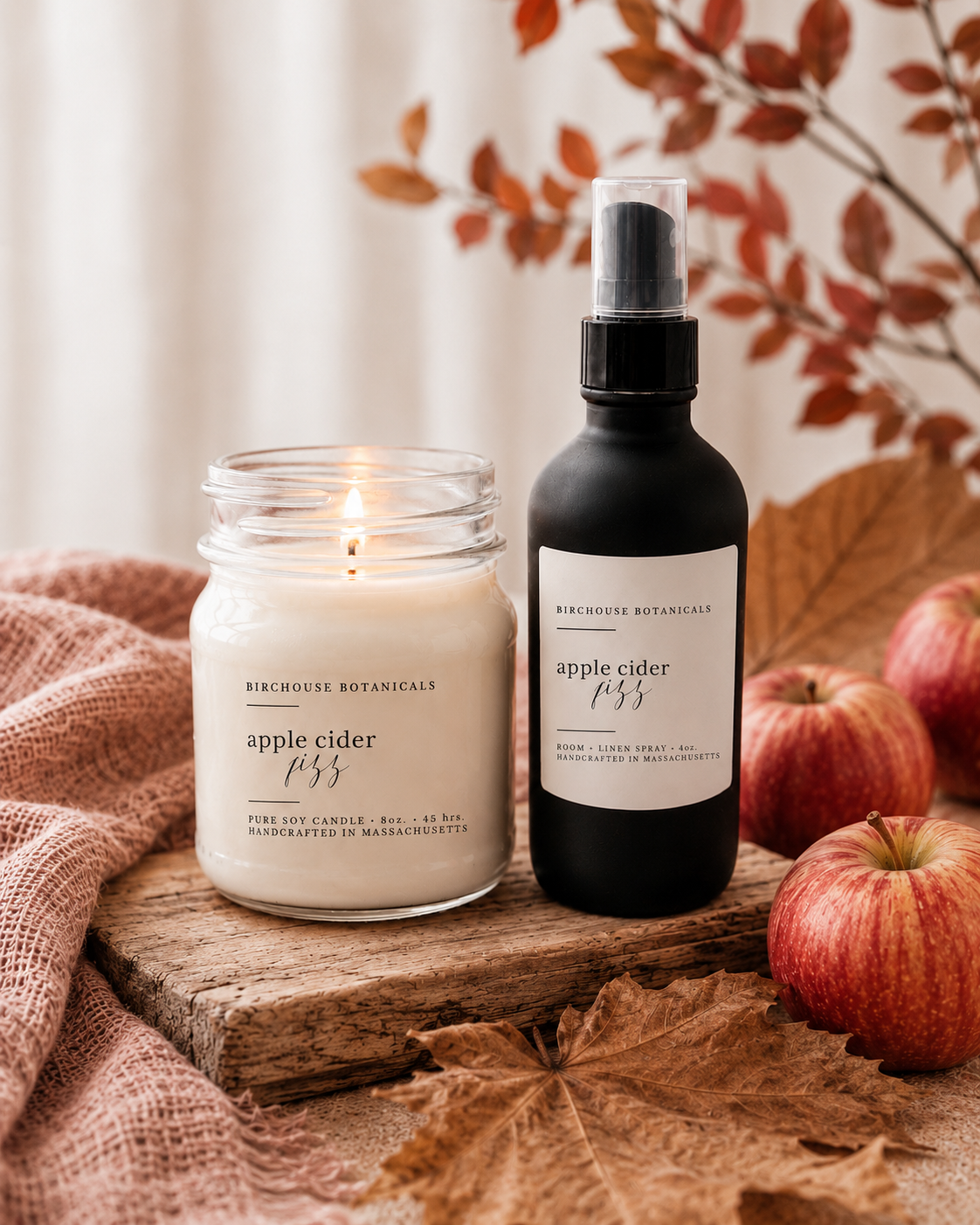 Apple Cider Fizz 4 oz. Room & Linen Spray