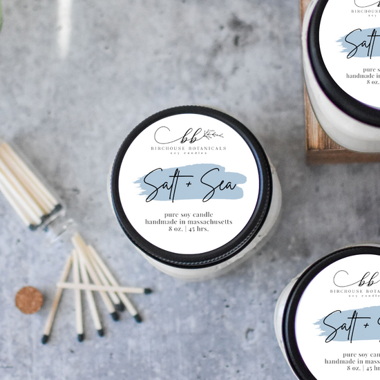 Salt & Sea 8 oz. Soy Candle