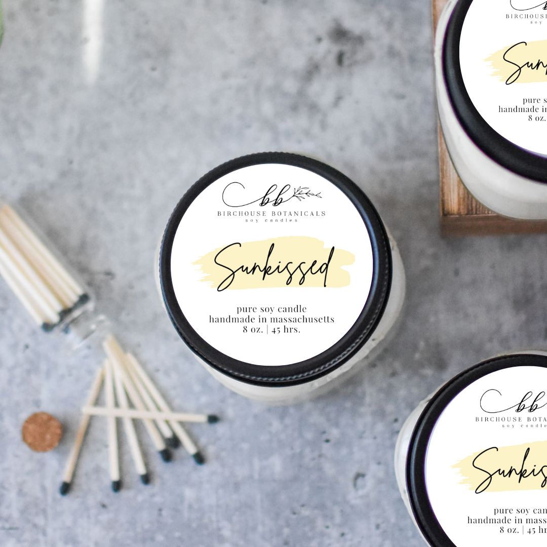 Sunkissed 8 oz. Soy Candle