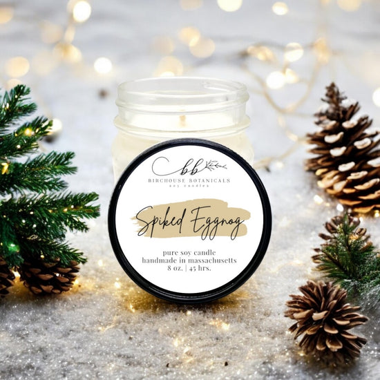 Spiked Eggnog 8 oz. Soy Candle