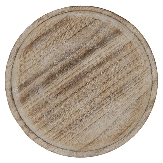 Load image into Gallery viewer, Round Wood Tray
