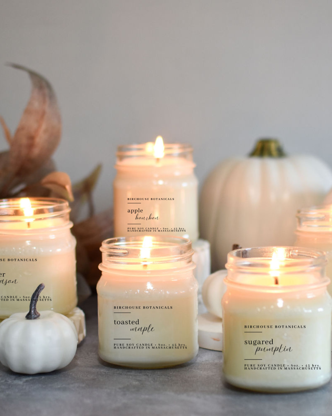 Apple Bourbon 8 oz. Soy Candle