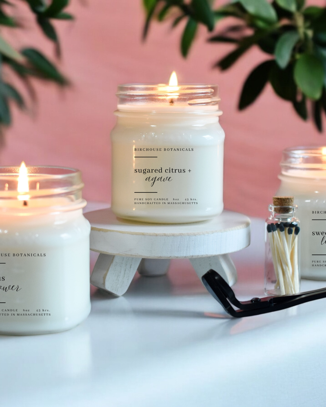 8 oz. Soy Candle Bundle – The Spring Collection