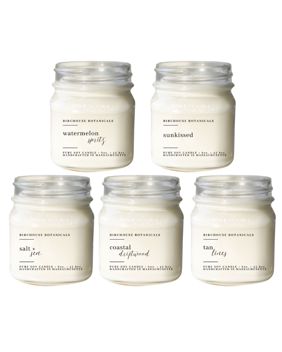Soy Candle Bundle - The Summer Collection