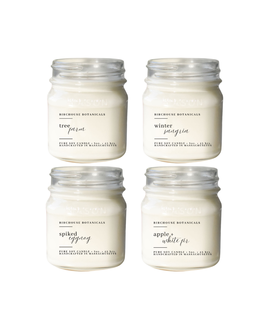 8 oz. Soy Candle Bundle - Home for the Holidays