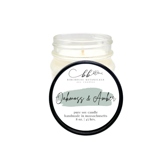 Oakmoss & Amber 8 oz. Soy Candle