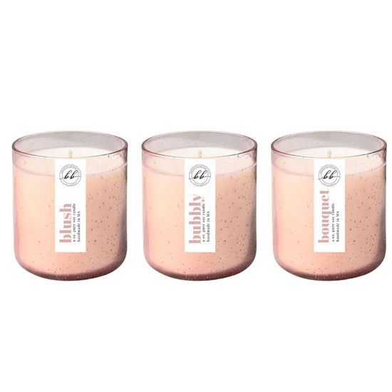 Valentine's Day Soy Candle Bundle