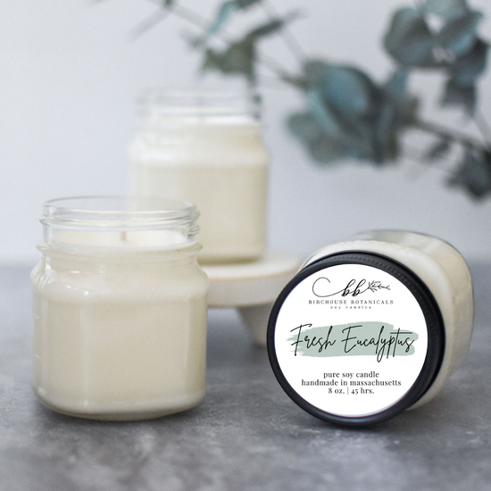 Load image into Gallery viewer, Fresh Eucalyptus 8 oz. Soy Candle
